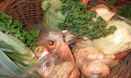 Assortiment de légumes pot au feu